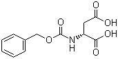 N-Benzyloxycarbonyl-D-aspartic acid molecular structure (CAS 78663-07-7)