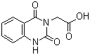 结构式 CAS# 78754-94-6, (2,4-二氧代-1,4-二氢喹唑啉-3(2H)-基)乙酸