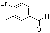 4-溴-3-甲基苯甲醛分子结构 (CAS 78775-11-8)
