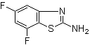 5,7-Difluoro-2-benzothiazolamine molecular structure (CAS 788124-34-5)