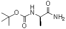N-(tert-Butoxycarbonyl)-D-alaninamideButoxycarbonyl-D-alanine amide molecular structure (CAS 78981-25-6)
