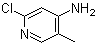 4-Amino-2-chloro-5-methylpyridine molecular structure (CAS 79055-62-2)