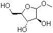 结构式 CAS# 79083-42-4, 甲基 D-阿糖胞苷