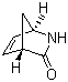 structure of CAS# 79200-56-9, (1R,4S)-2-Azabicyclo[2.2.1]hept-5-en-3-one;(-)-Vince lactam