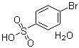 structure of CAS# 79326-93-5, 4-Bromobenzenesulfonic acid hydrate;4-Bromobenzenesulfonic acid monohydrate
