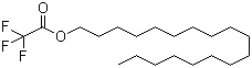 structure of CAS# 79392-43-1, Octadecyl trifluoroacetate;2,2,2-Trifluoroacetic acid octadecyl ester