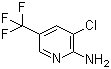 3-Chloro-5-(trifluoromethyl)pyridin-2-amine molecular structure (CAS 79456-26-1)