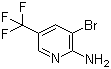 结构式 CAS# 79456-30-7, 2-氨基-3-溴-5-(三氟甲基)吡啶