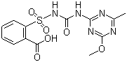 甲磺隆(母酸)分子结构 (CAS 79510-48-8)