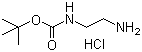 结构式 CAS# 79513-35-2, N-Boc-乙二胺盐酸盐; N-叔丁氧羰基乙二胺盐酸盐