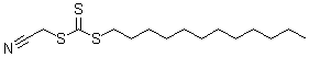 Cyanomethyl dodecyl trithiocarbonate molecular structure (CAS 796045-97-1)
