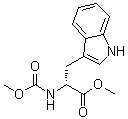 N-(Methoxycarbonyl)-D-tryptophan methyl ester molecular structure (CAS 79631-04-2)