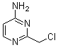 2-(Chloromethyl)-4-pyrimidinamine molecular structure (CAS 79651-35-7)