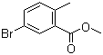 结构式 CAS# 79669-50-4, 2-甲基-5-溴苯甲酸甲酯