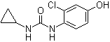 N-(2-氯-4-羟基苯基)-N'-环丙基-脲分子结构 (CAS 796848-79-8)
