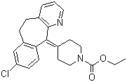 氯雷他定分子结构 (CAS 79794-75-5)