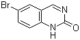 结构式 CAS# 79885-37-3, 6-溴-2(1H)-喹唑啉酮