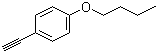 结构式 CAS# 79887-15-3, 4-乙炔基苯丁醚; (4-丁氧基苯基)乙炔