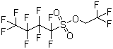 三氟乙基全氟丁基磺酸酯分子结构 (CAS 79963-95-4)
