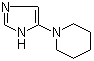 1-(1H-Imidazol-5-yl)-piperidine molecular structure (CAS 799814-08-7)