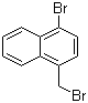structure of CAS# 79996-99-9, 1-Bromo-4-bromomethylnaphthalene