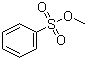 Methyl benzenesulfonate molecular structure (CAS 80-18-2)