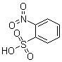 structure of CAS# 80-82-0, 2-Nitrobenzenesulfonic acid;o-Nitrobenzenesulfonic acid