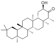 结构式 CAS# 8001-75-0, 蜡素