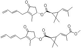 Pyrethrum molecular structure (CAS 8003-34-7)