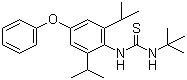 丁醚脲分子结构 (CAS 80060-09-9)