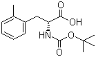 structure of CAS# 80102-29-0, Boc-2-methyl-D-phenylalanine;Boc-D-Phe(2-Me)-OH; Boc-D-2-Methylphe; tert-Butoxycarbonyl-D-2-methylphenylalanine