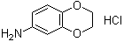 2,3-Dihydro-1,4-benzodioxin-6-amine hydrochloride molecular structure (CAS 801316-07-4)