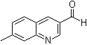 structure of CAS# 80231-38-5, 7-Methyl-3-quinolinecarboxaldehyde