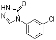 structure of CAS# 80240-38-6, 4-(3-Chlorophenyl)-2,4-dihydro-3H-1,2,4-triazol-3-one
