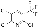 2,3,6-Trichloro-5-(trifluoromethyl)pyridine molecular structure (CAS 80289-91-4)