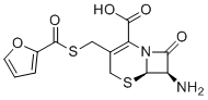软木肟酸头孢噻呋分子结构 (CAS 80370-59-8)