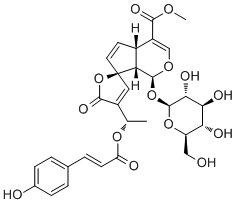 13-O-p-Coumaroylplumieride molecular structure (CAS 80416-52-0)