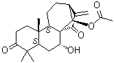 蓝萼乙素分子结构 (CAS 80508-81-2)