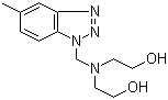 2,2'-[[(5-Methyl-1H-benzotriazol-1-yl)methyl]imino]bisethanol molecular structure (CAS 80584-88-9)