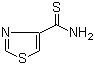 4-噻唑硫代甲酰胺分子结构 (CAS 80653-66-3)