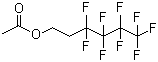2-Perfluorobutylethyl acetate molecular structure (CAS 80705-15-3)