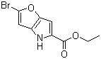 2-溴-4H-呋喃并[3,2-b]吡咯-5-羧酸乙酯分子结构 (CAS 80709-83-7)