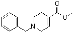 structure of CAS# 80845-58-5, 1,2,3,6-Tetrahydro-1-(phenylmethyl)-4-pyridinecarboxylic acid methyl ester