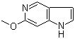 6-甲氧基-1H-吡咯并[3,2-c]吡啶分子结构 (CAS 80862-08-4)