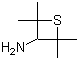 结构式 CAS# 80875-05-4, 3-氨基-2,2,4,4-四甲基硫杂环丁烷