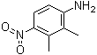 2,3-二甲基-4-硝基苯胺分子结构 (CAS 80879-86-3)