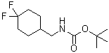[(4,4-二氟环己基)甲基]氨基甲酸叔丁酯分子结构 (CAS 809273-64-1)
