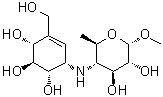 Acarviosine molecular structure (CAS 80943-41-5)