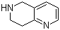 structure of CAS# 80957-68-2, 5,6,7,8-Tetrahydro-1,6-naphthyridine