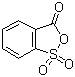 结构式 CAS# 81-08-3, 2-磺基苯甲酸酐; 邻磺基苯甲酸酐